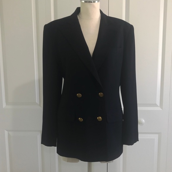 Lauren Ralph Lauren Jackets & Blazers - LAUREN RALPH LAUREN Navy Wool Blazer Size 6